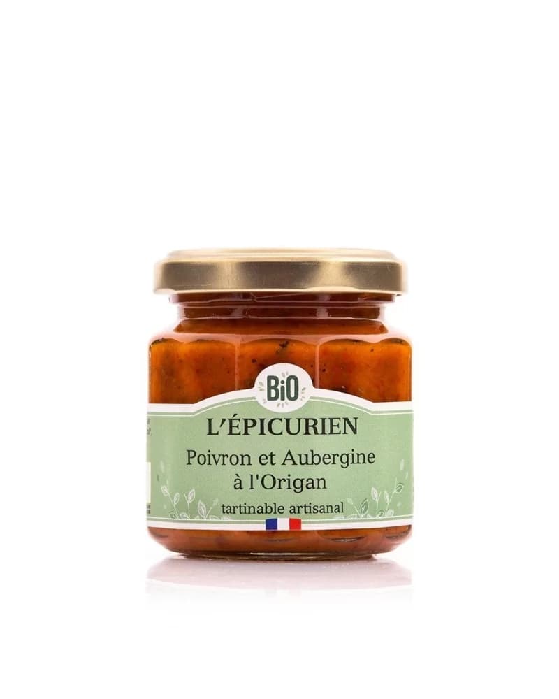 Poivron et Aubergine à l'Origan bio