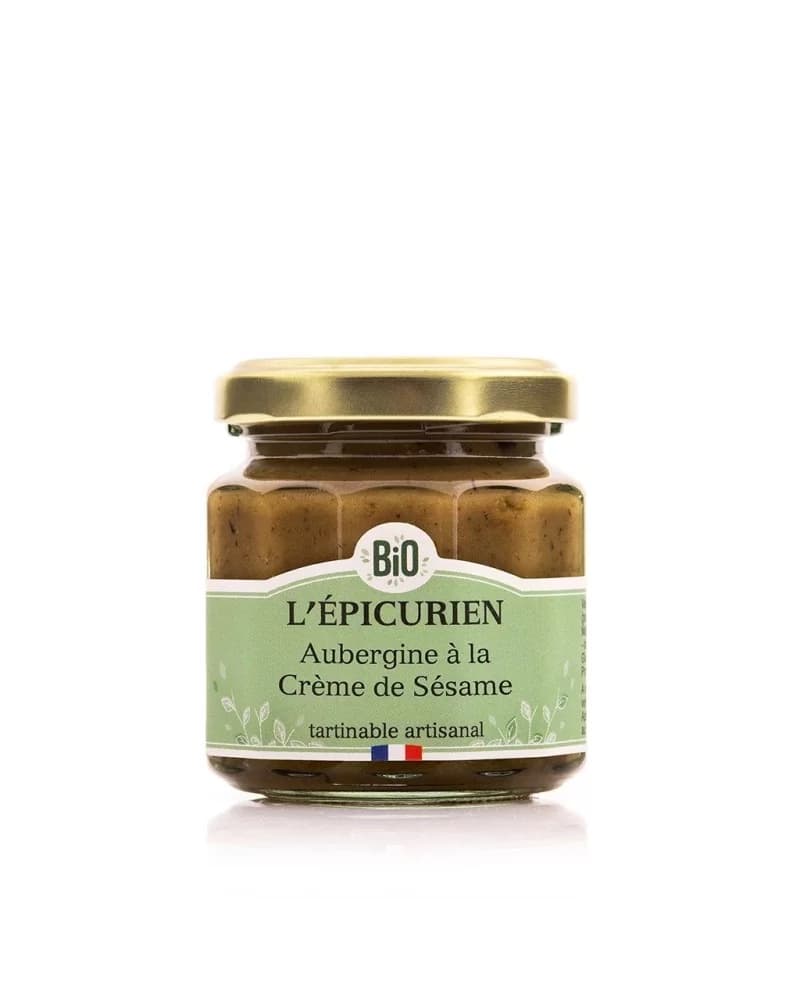 Aubergine à la Crème de Sésame bio