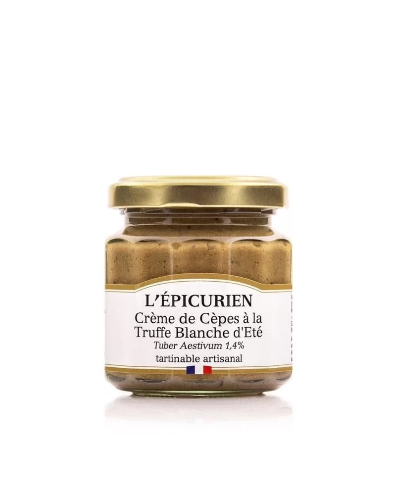 Crème de Cèpes à la Truffe Blanche d'Eté