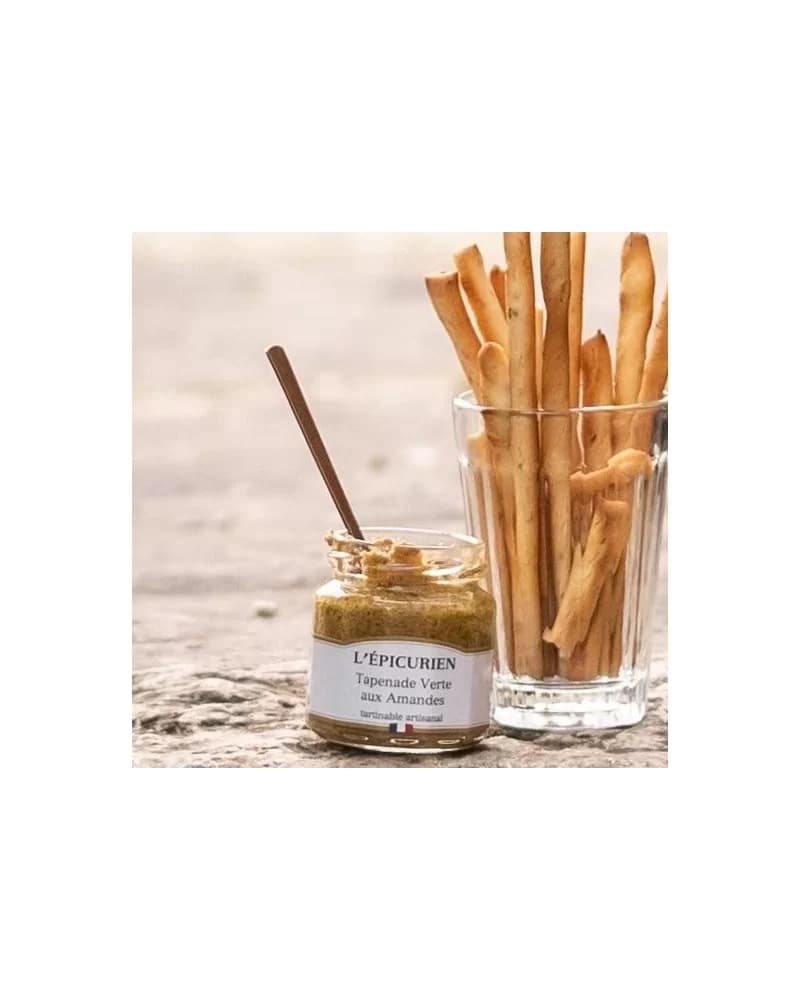 Tapenade Verte aux Amandes