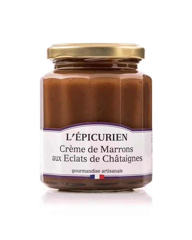 Crème de Marrons aux Eclats de Châtaignes