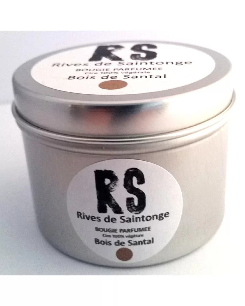 Bougie parfumée naturelle Bois de Santal