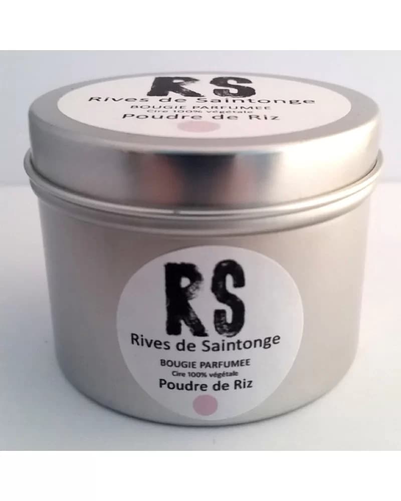 Bougie parfumée naturelle Poudre de Riz