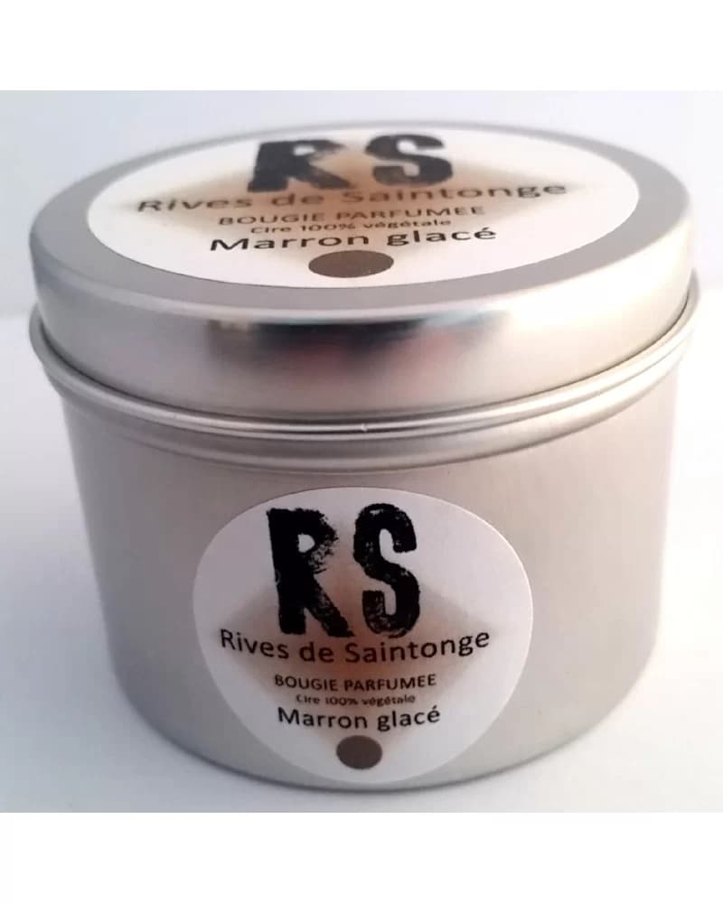 Bougie parfumée naturelle Marron glacé