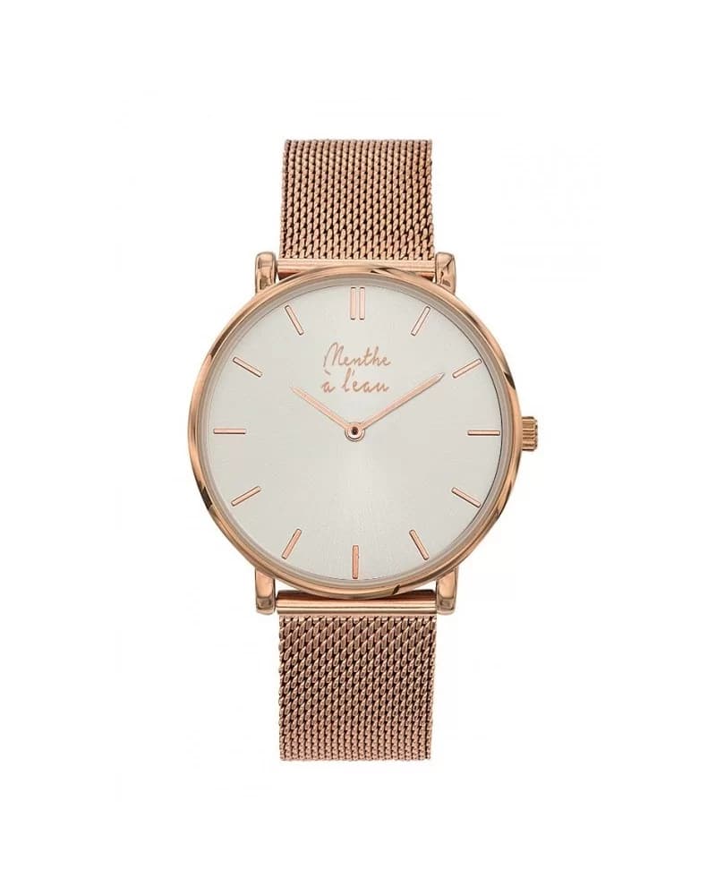L'Indécise maille doré rose fond soleillé