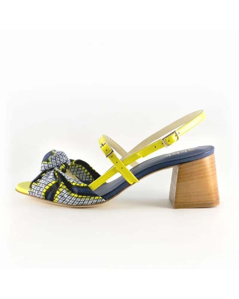 Sandale Rita Carreaux marine