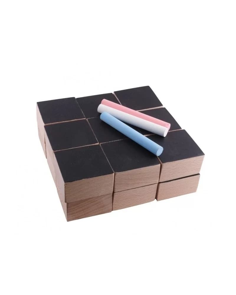 Cubes Ardoise L (x 18)