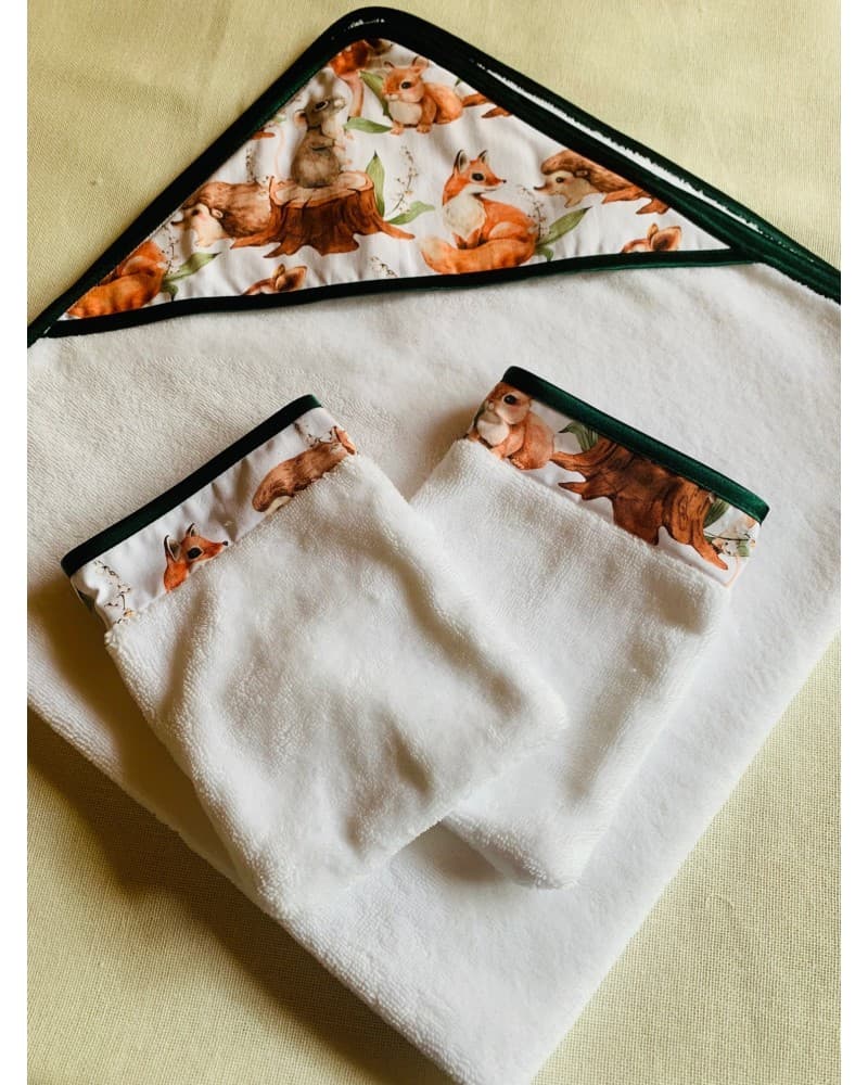 Ensemble de toilette ANIMAUX DE LA FORET