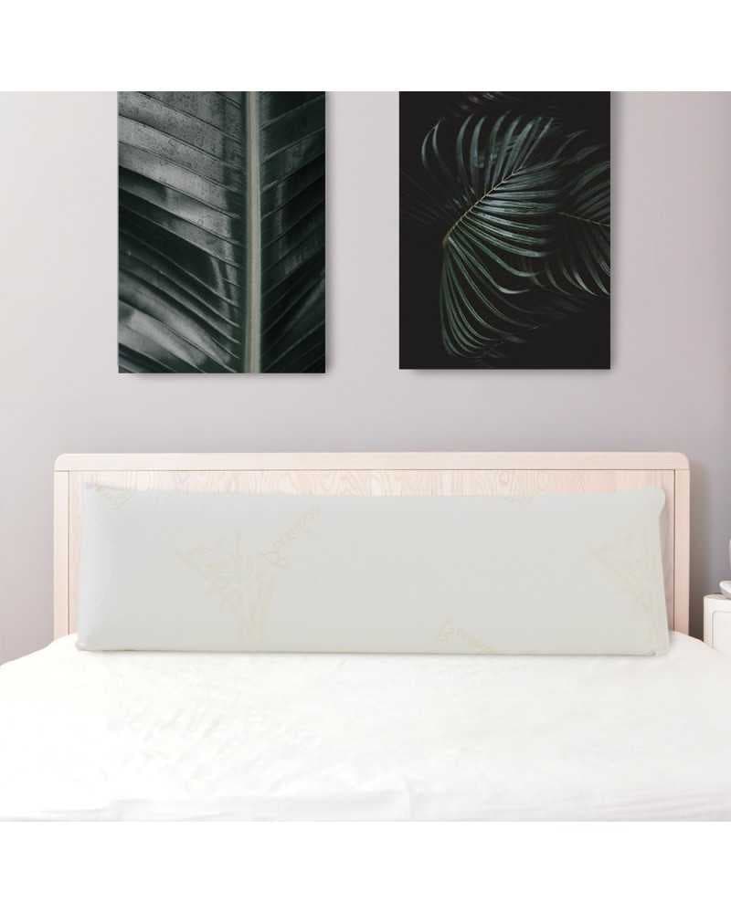 Traversin mémoire de forme Bio 135x35