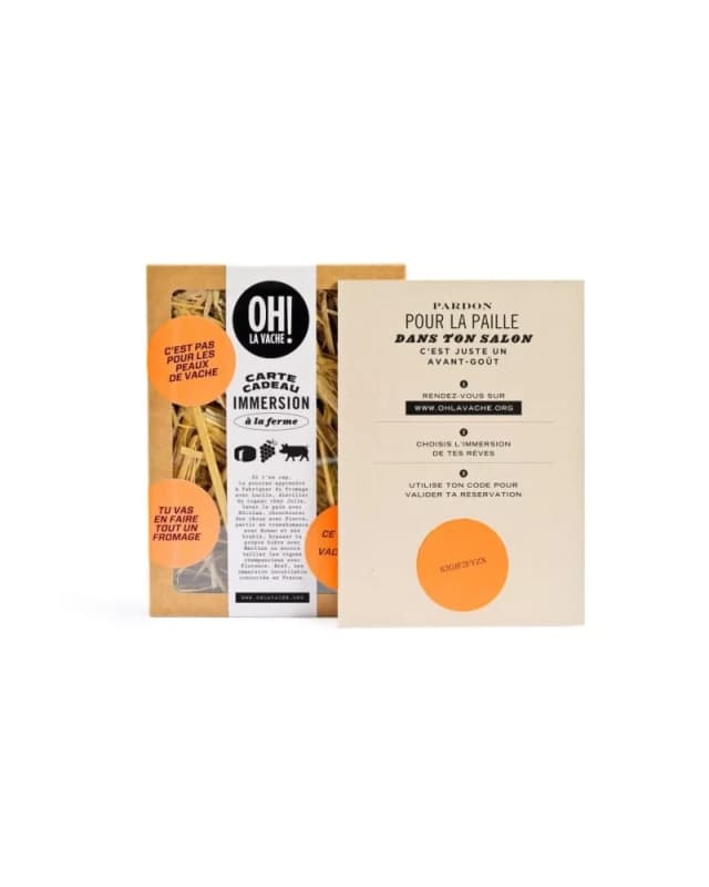 Coffret Cadeau Immersion À La Ferme