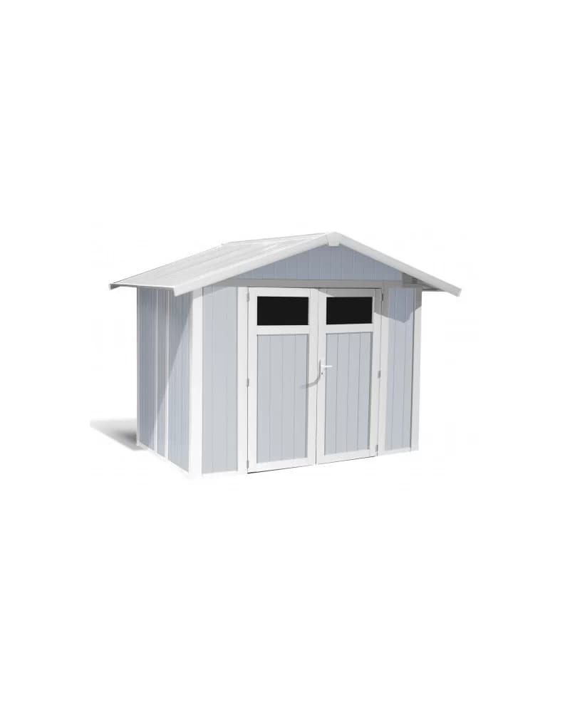 Abri De Jardin Utility 4,9 M² - Gris Bleu