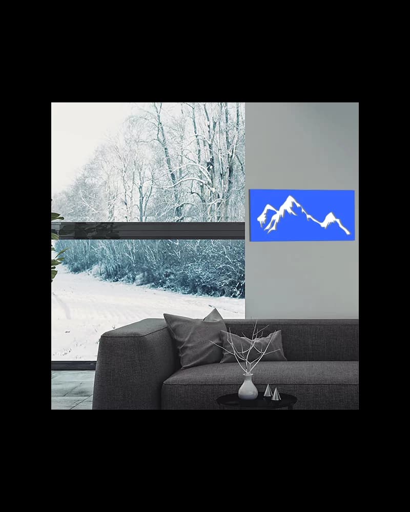 Cadre Montagne Design Xl Métal
