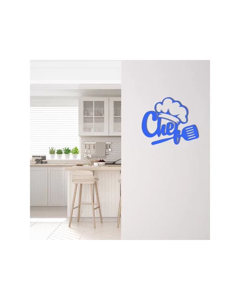 Chef En Cuisine Xl Métal