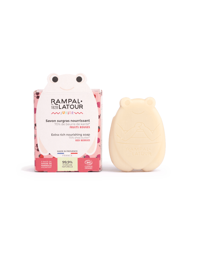 Savon nourrissant junior, fruits rouges, 80g