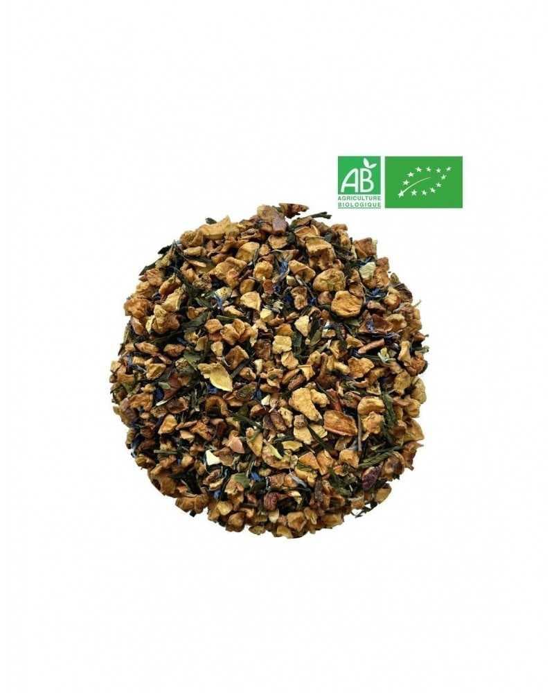 Infusion Pomme Menthe Bio En Vrac pot 50 gr