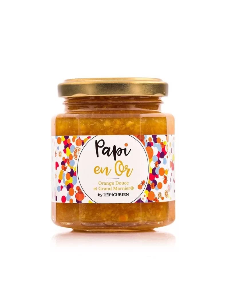 Coffret Confiture Papi en Or